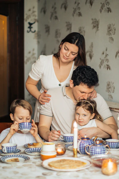 How do we handle a child's emotional reaction in a blended family?