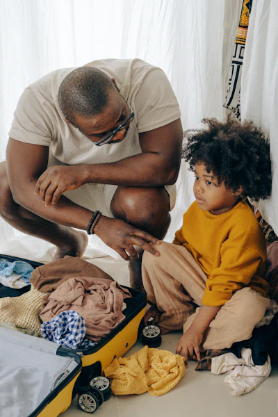 How can my spouse balance work and travel while staying connected with me?