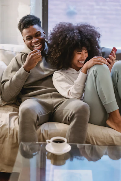 How do I get my partner off of their phone?